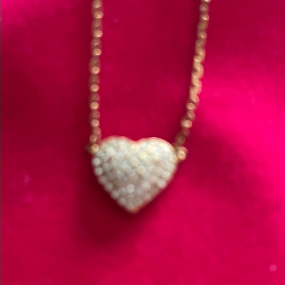 Michael Kors Gold Heart Necklace